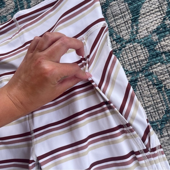 Free People High-Rise 7/8 Length Striped Gidget Legging - Picture 7 of 11